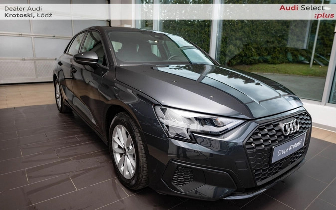 Audi A3 cena 129900 przebieg: 1510, rok produkcji 2022 z Łódź małe 781